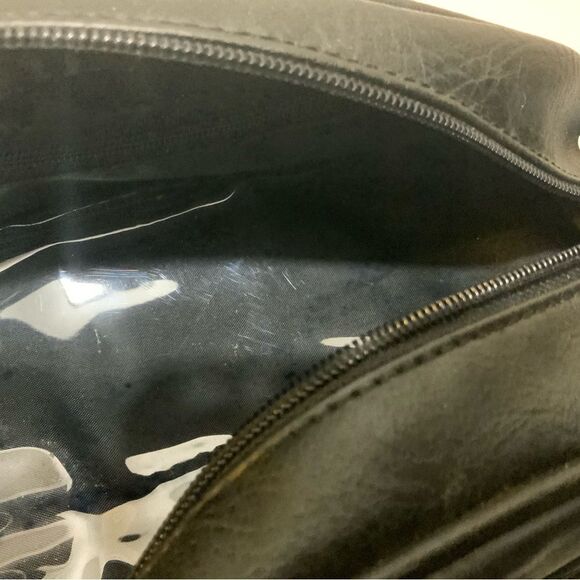 New PENGUIN by Munsingwear Men's BLACK Toiletry Shaving Kit Travel Bag - Picture 11 of 11